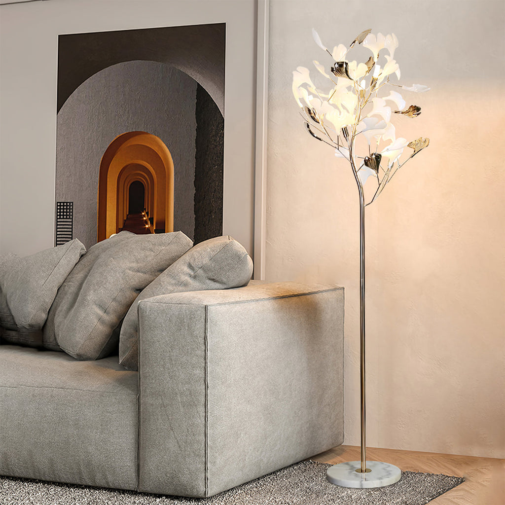 Ella Floor Lamp Gingko Ceramics | ventumra