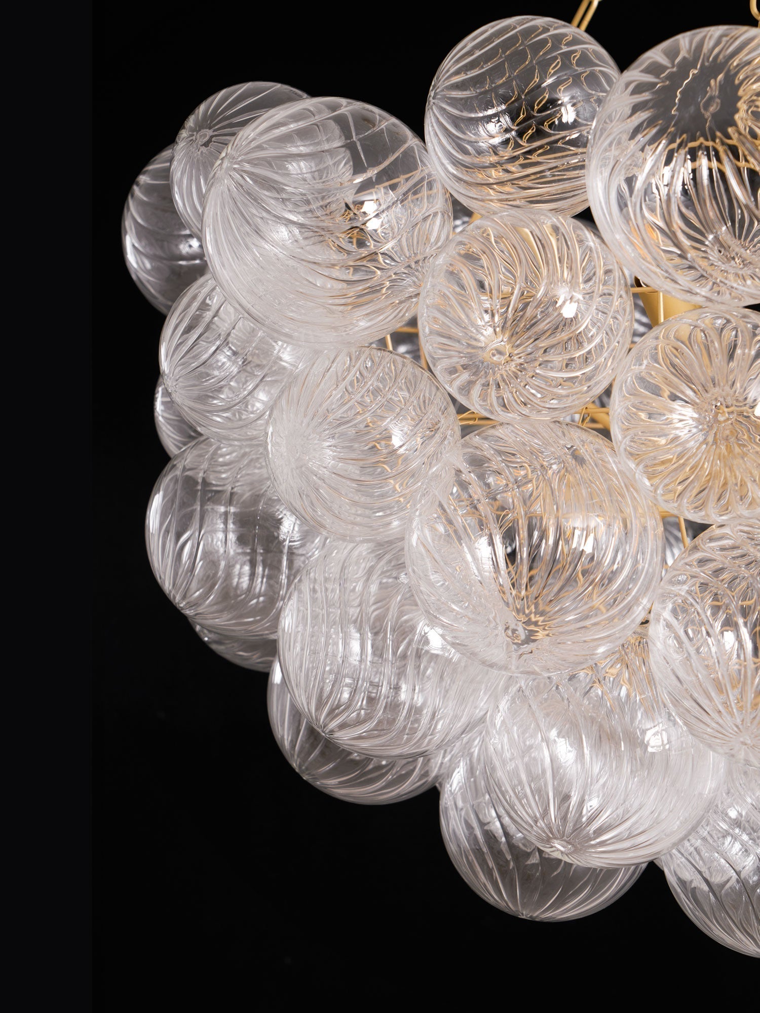 Aurora Chandelier Glass Ball Bubble Modern | ventumra