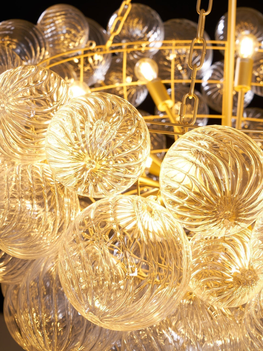 Aurora Chandelier Glass Ball Bubble Modern | ventumra