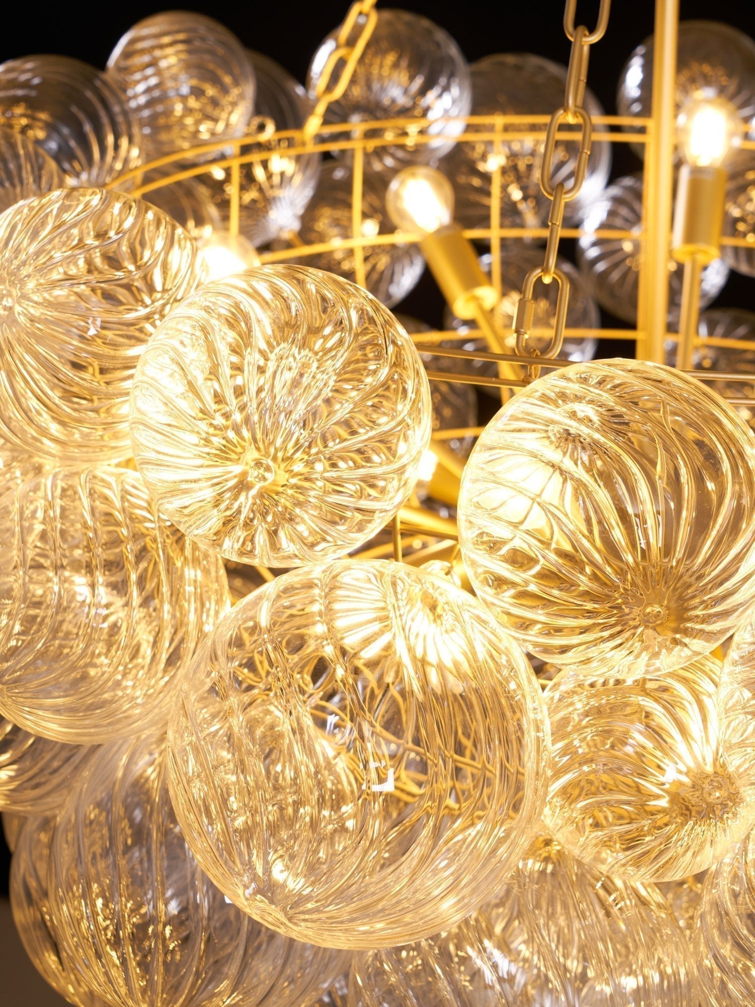 Aurora Chandelier Glass Ball Bubble Modern | ventumra