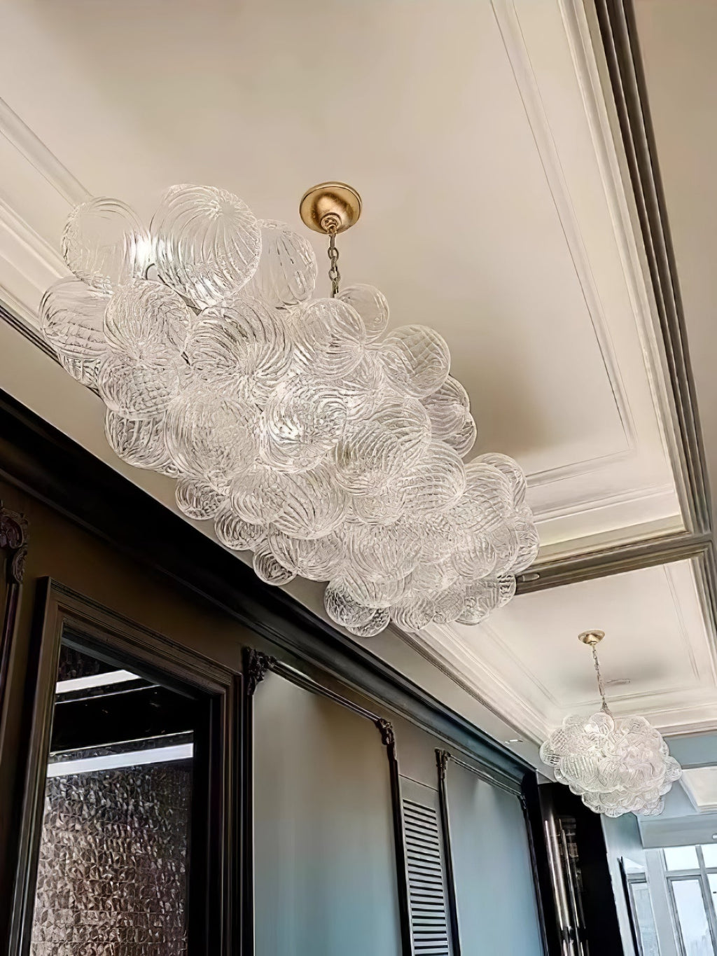 Aurora Chandelier Glass Ball Bubble Modern | ventumra