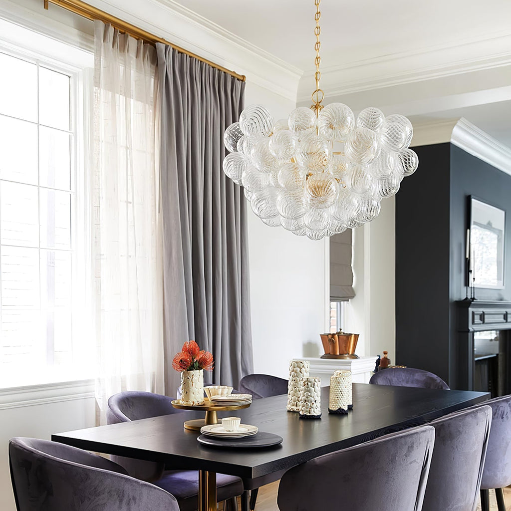 Aurora Chandelier Glass Ball Bubble Modern | ventumra