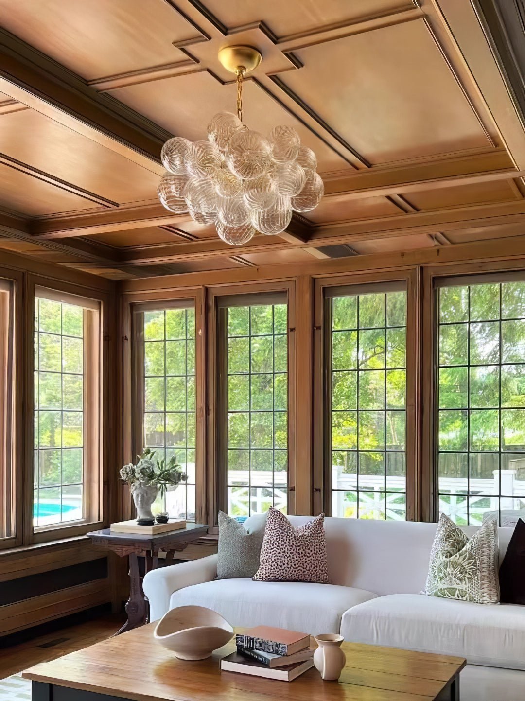 Aurora Chandelier Glass Ball Bubble Modern | ventumra