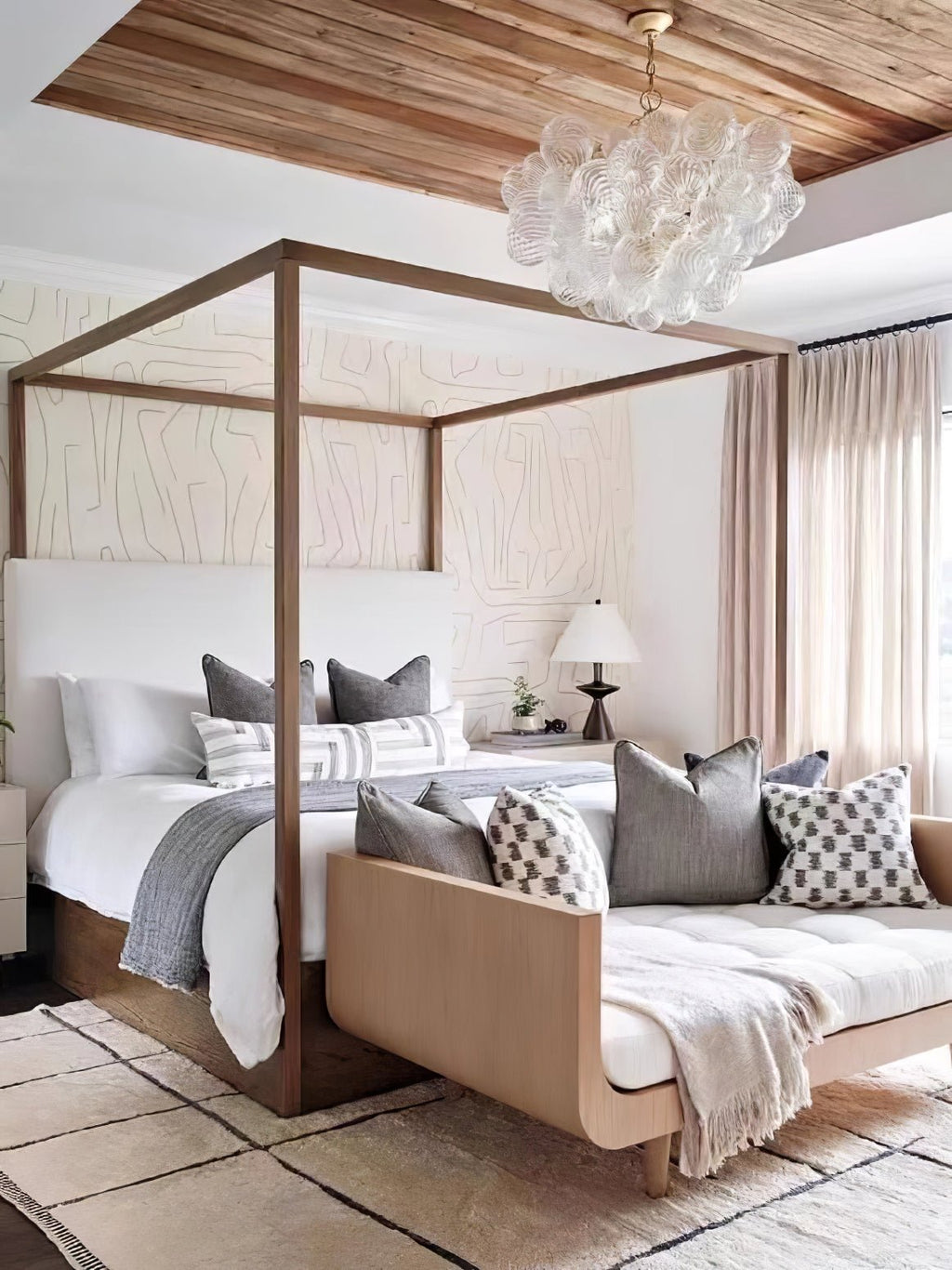 Aurora Chandelier Glass Ball Bubble Modern | ventumra