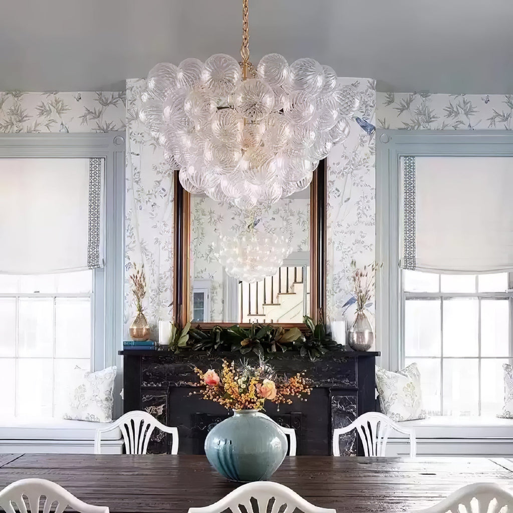 Aurora Chandelier Glass Ball Bubble Modern | ventumra