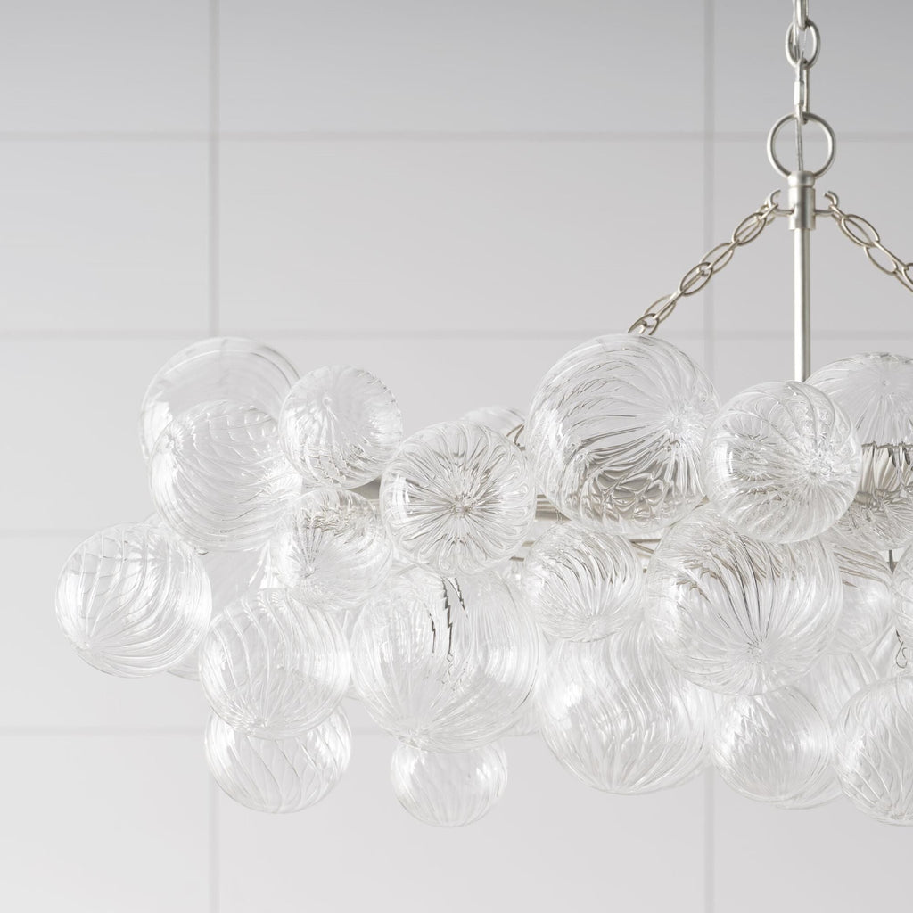 Aurora Chandelier Glass Ball Bubble Modern | ventumra