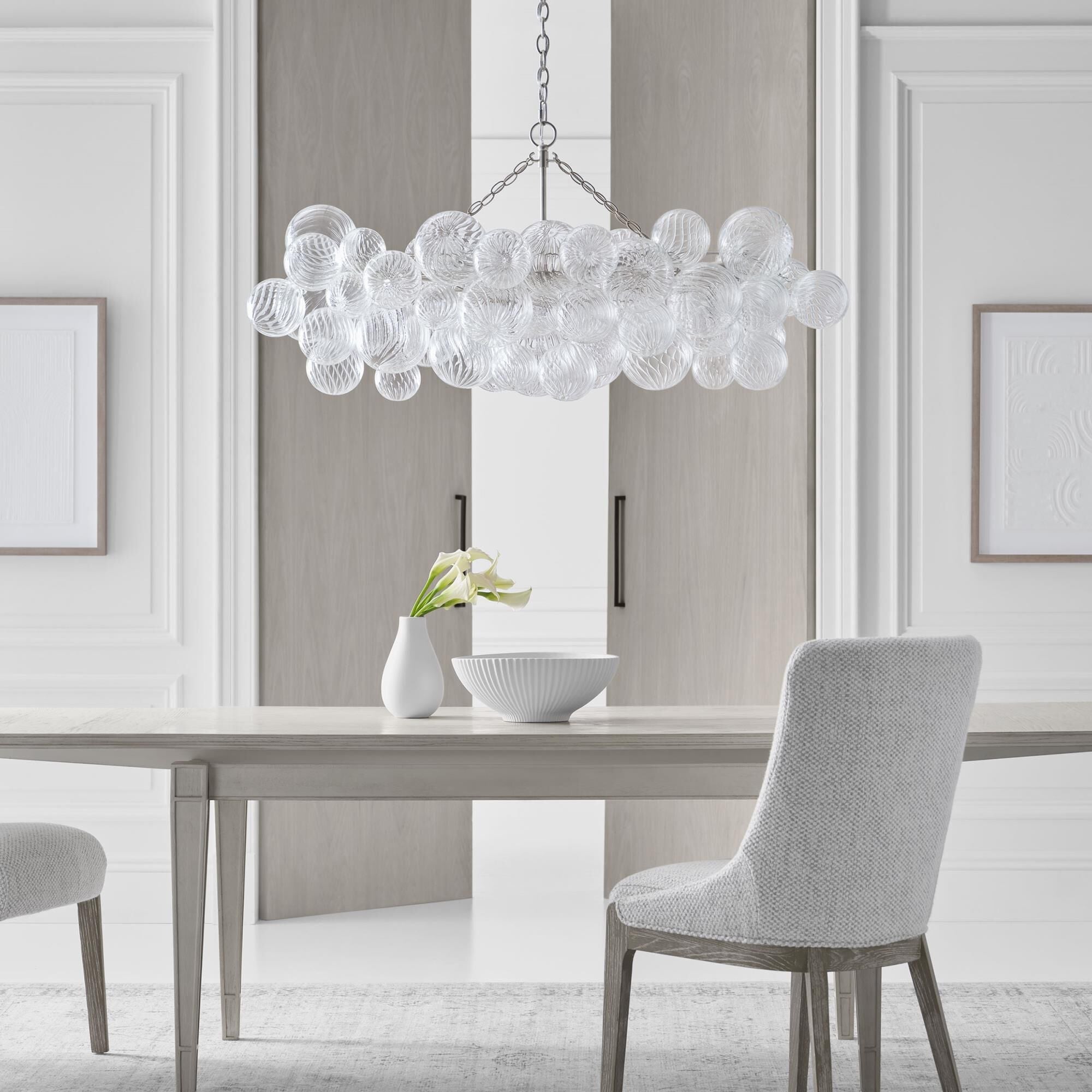 Aurora Chandelier Glass Ball Bubble Modern | ventumra