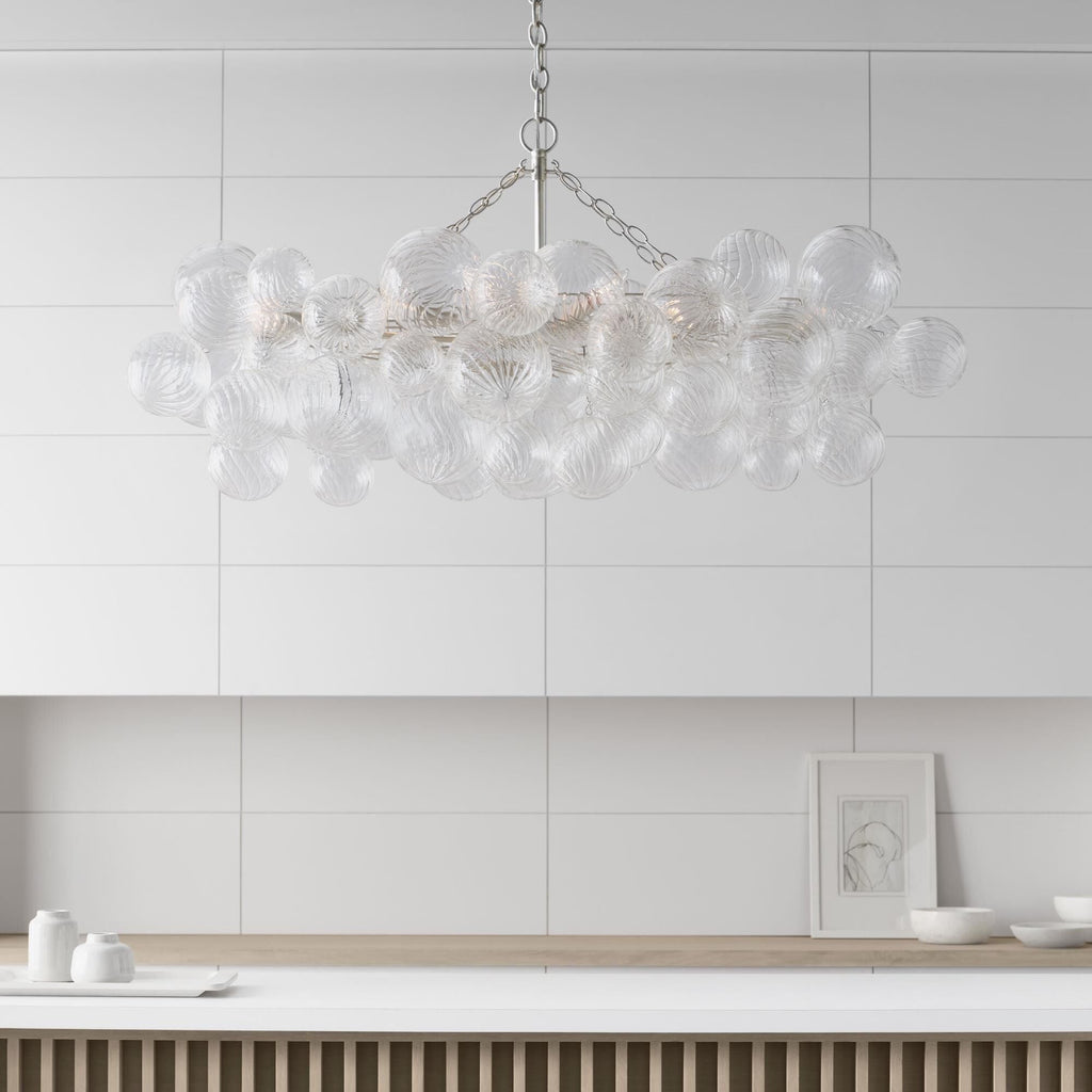 Aurora Chandelier Glass Ball Bubble Modern | ventumra