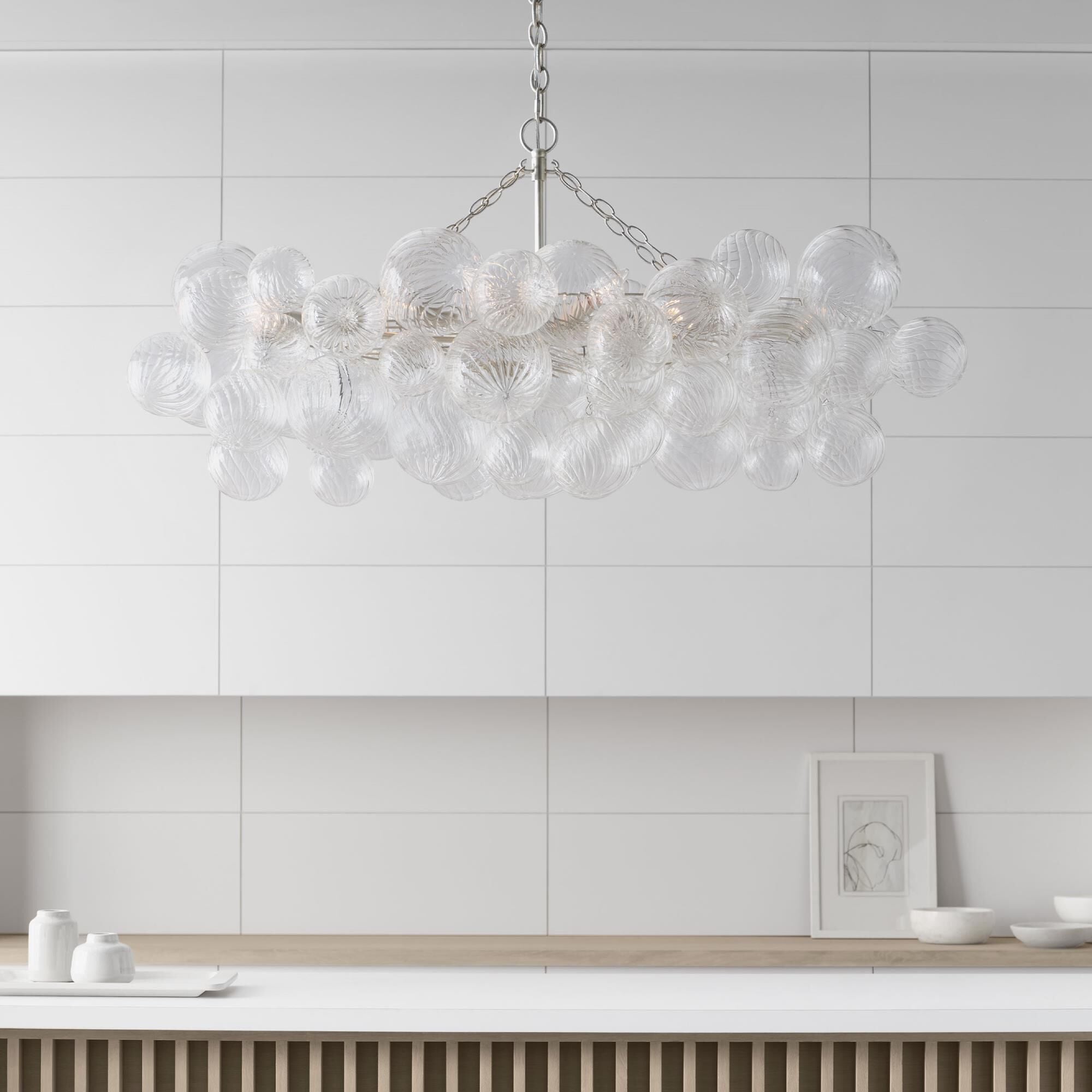 Aurora Chandelier Glass Ball Bubble Modern | ventumra