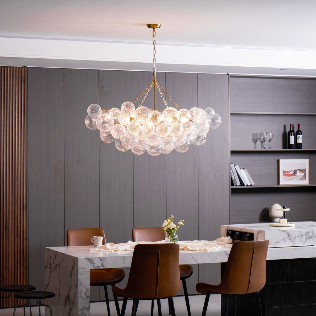 Aurora Chandelier Glass Ball Bubble Modern | ventumra