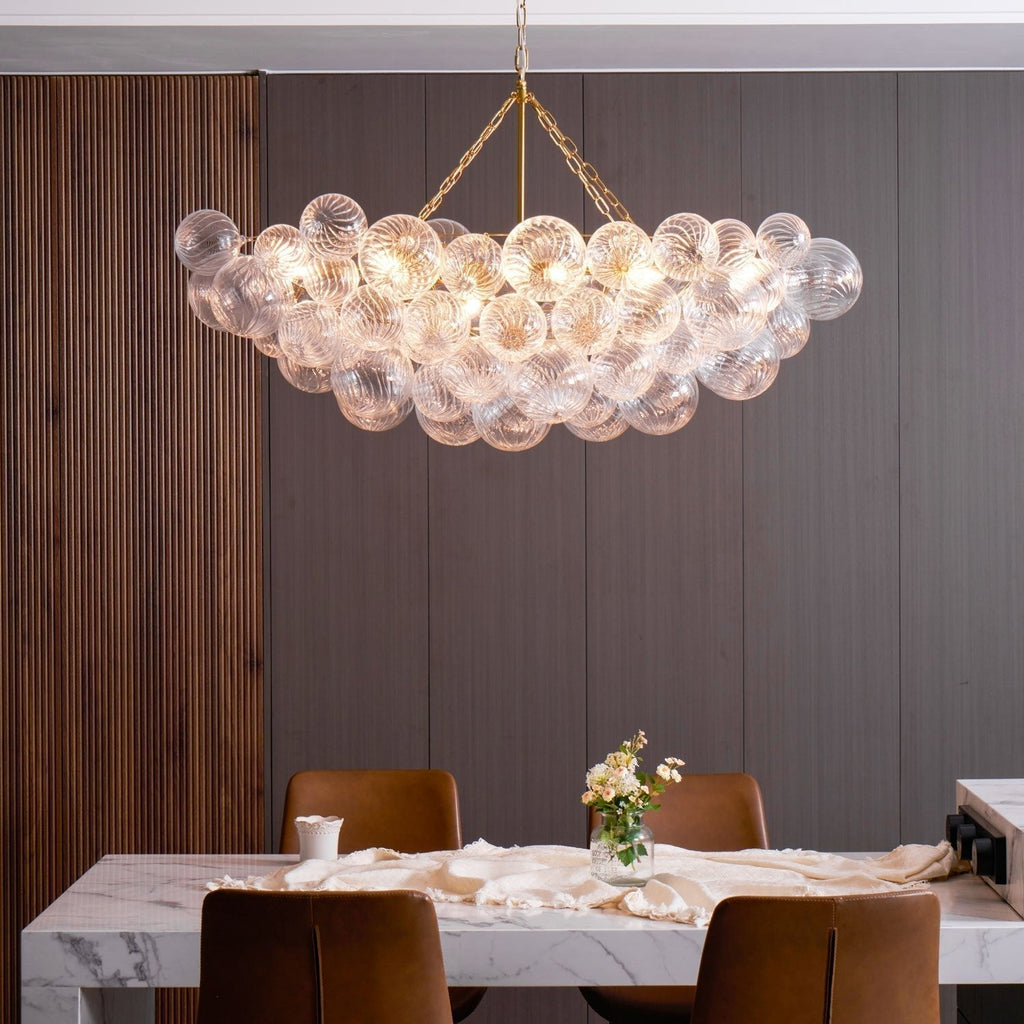 Aurora Chandelier Glass Ball Bubble Modern | ventumra
