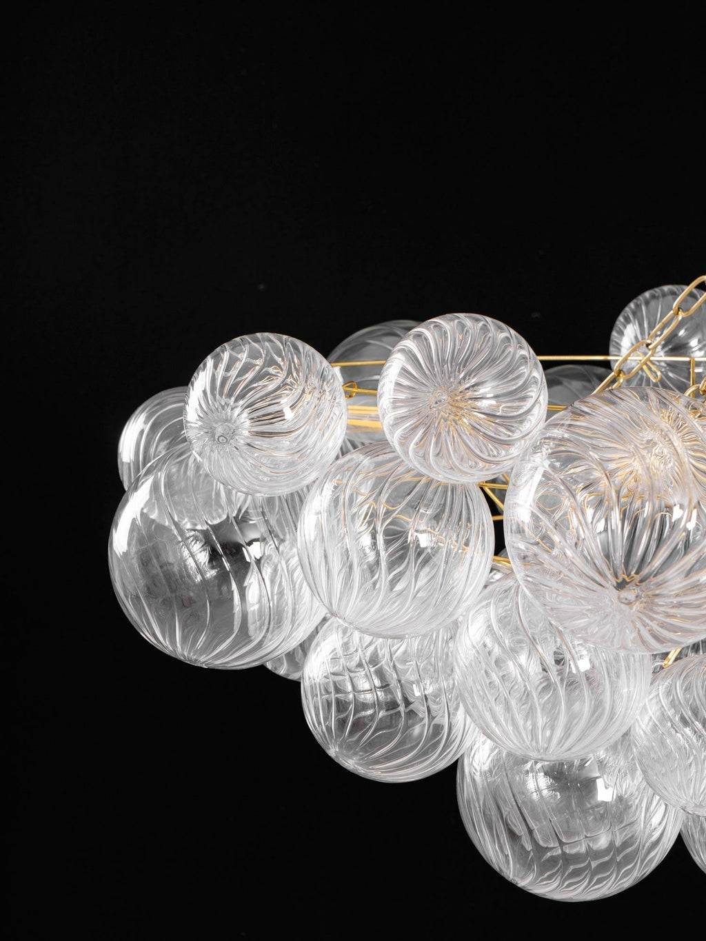Aurora Chandelier Glass Ball Bubble Modern | ventumra