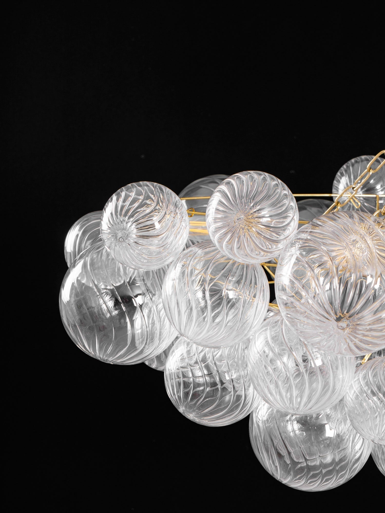 Aurora Chandelier Glass Ball Bubble Modern | ventumra