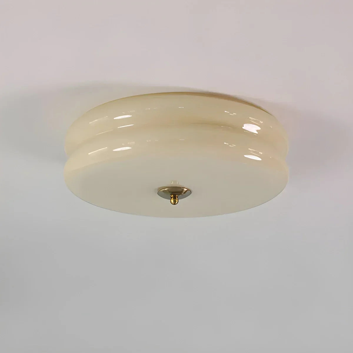 Sufitowa lampa do sypialni w stylu vintage art déco | Ventumra