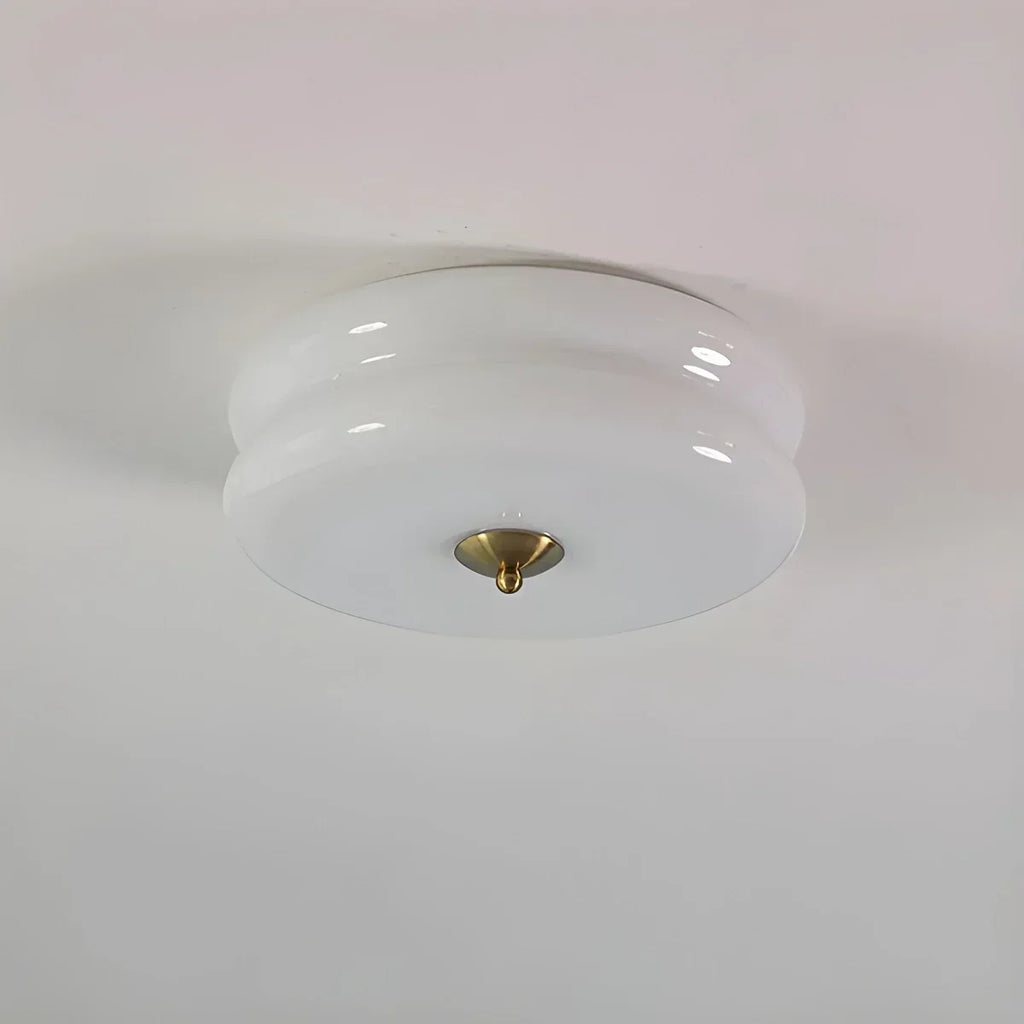 Sufitowa lampa do sypialni w stylu vintage art déco | Ventumra