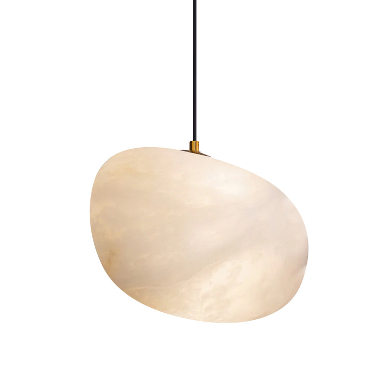Goose Pendant Lamp Alabaster Brass Sophistication | ventumra