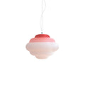 AuroraMist Gradient Matte Glass Pendant Light Multicolor LED