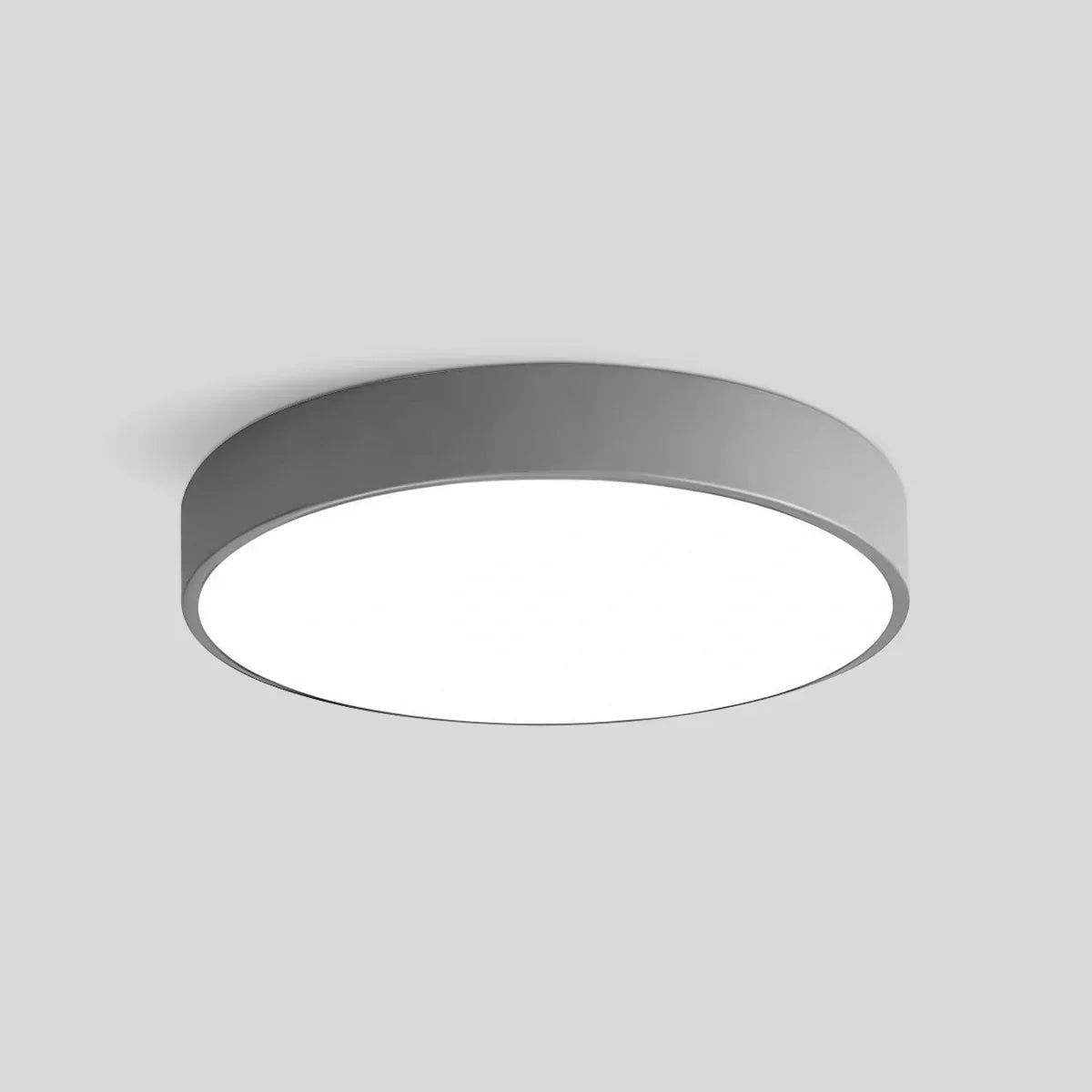 Candeeiro de teto LED Macaron, luminária circular minimalista para interiores modernos | Ventumra