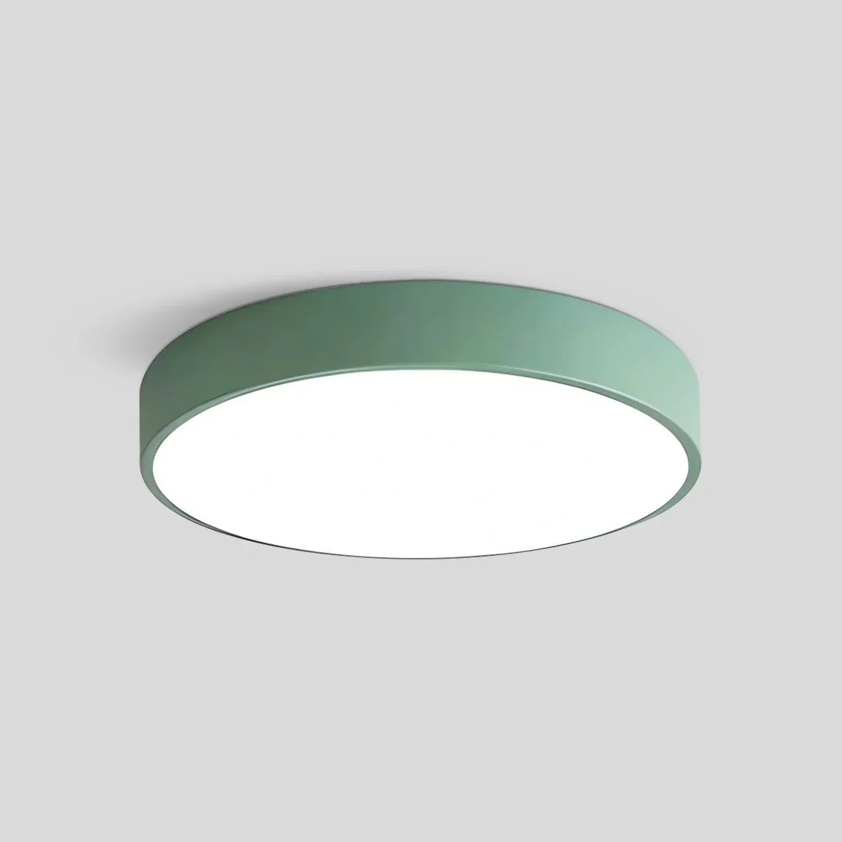 Candeeiro de teto LED Macaron, luminária circular minimalista para interiores modernos | Ventumra