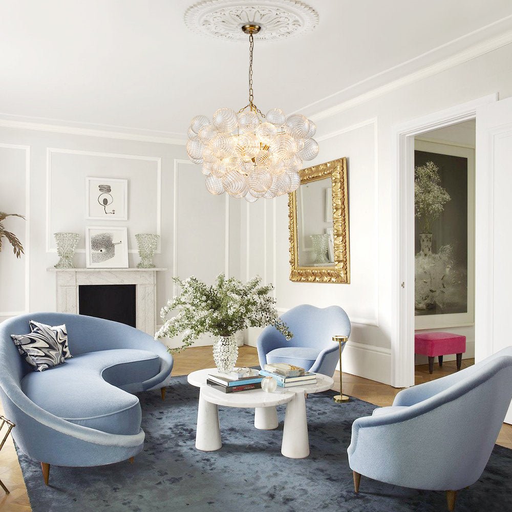 Aurora Chandelier Glass Ball Bubble Modern | ventumra