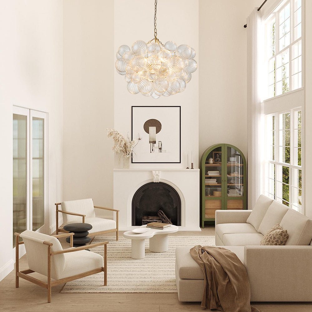 Aurora Chandelier Glass Ball Bubble Modern | ventumra