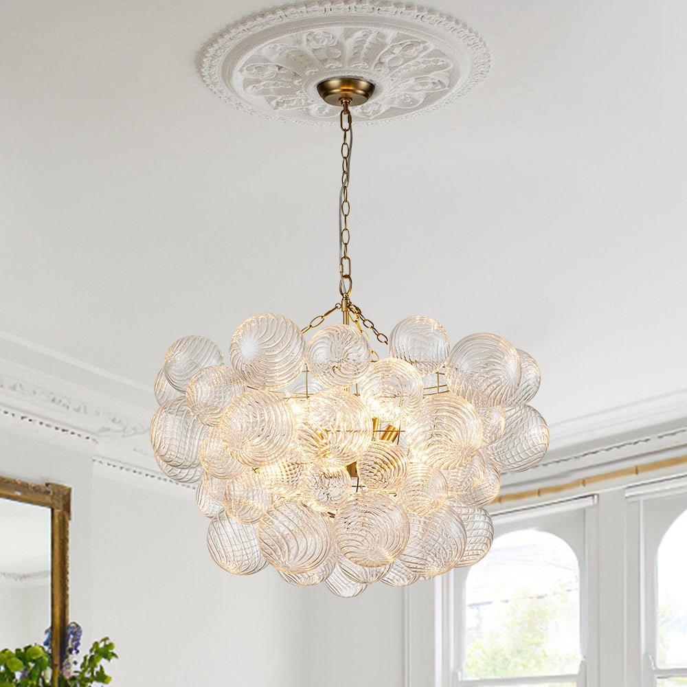 Aurora Chandelier Glass Ball Bubble Modern | ventumra