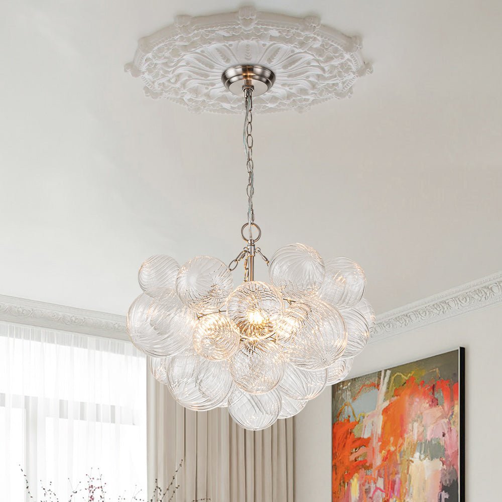 Aurora Chandelier Glass Ball Bubble Modern | ventumra