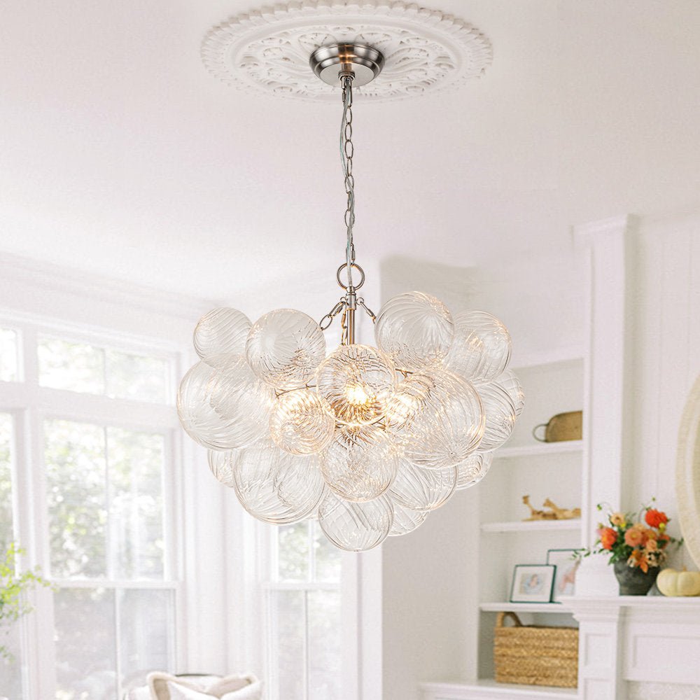 Aurora Chandelier Glass Ball Bubble Modern | ventumra