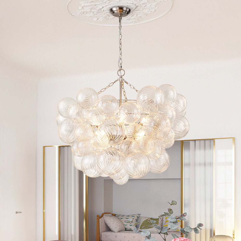 Aurora Chandelier Glass Ball Bubble Modern | ventumra