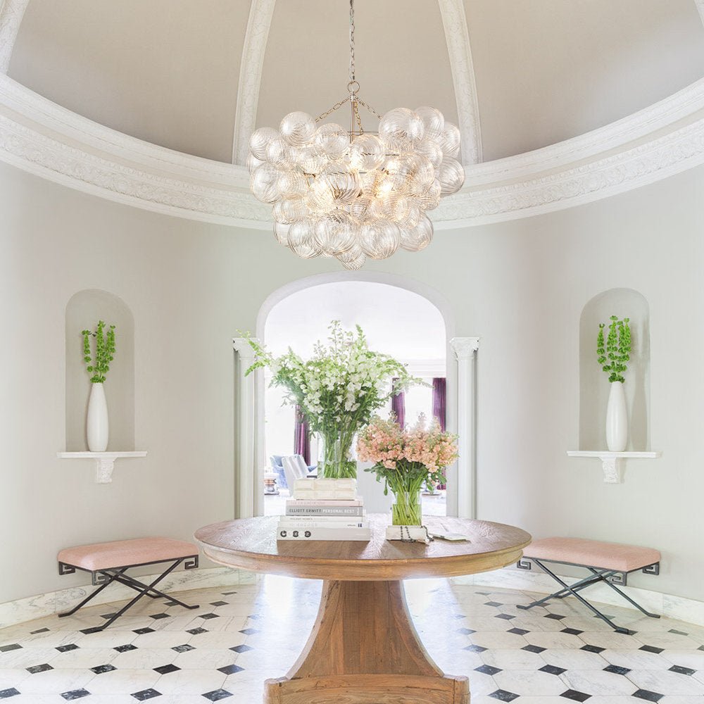 Aurora Chandelier Glass Ball Bubble Modern | ventumra