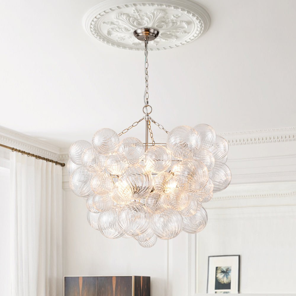 Aurora Chandelier Glass Ball Bubble Modern | ventumra