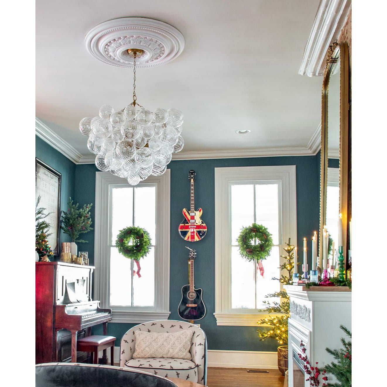 Aurora Chandelier Glass Ball Bubble Modern | ventumra