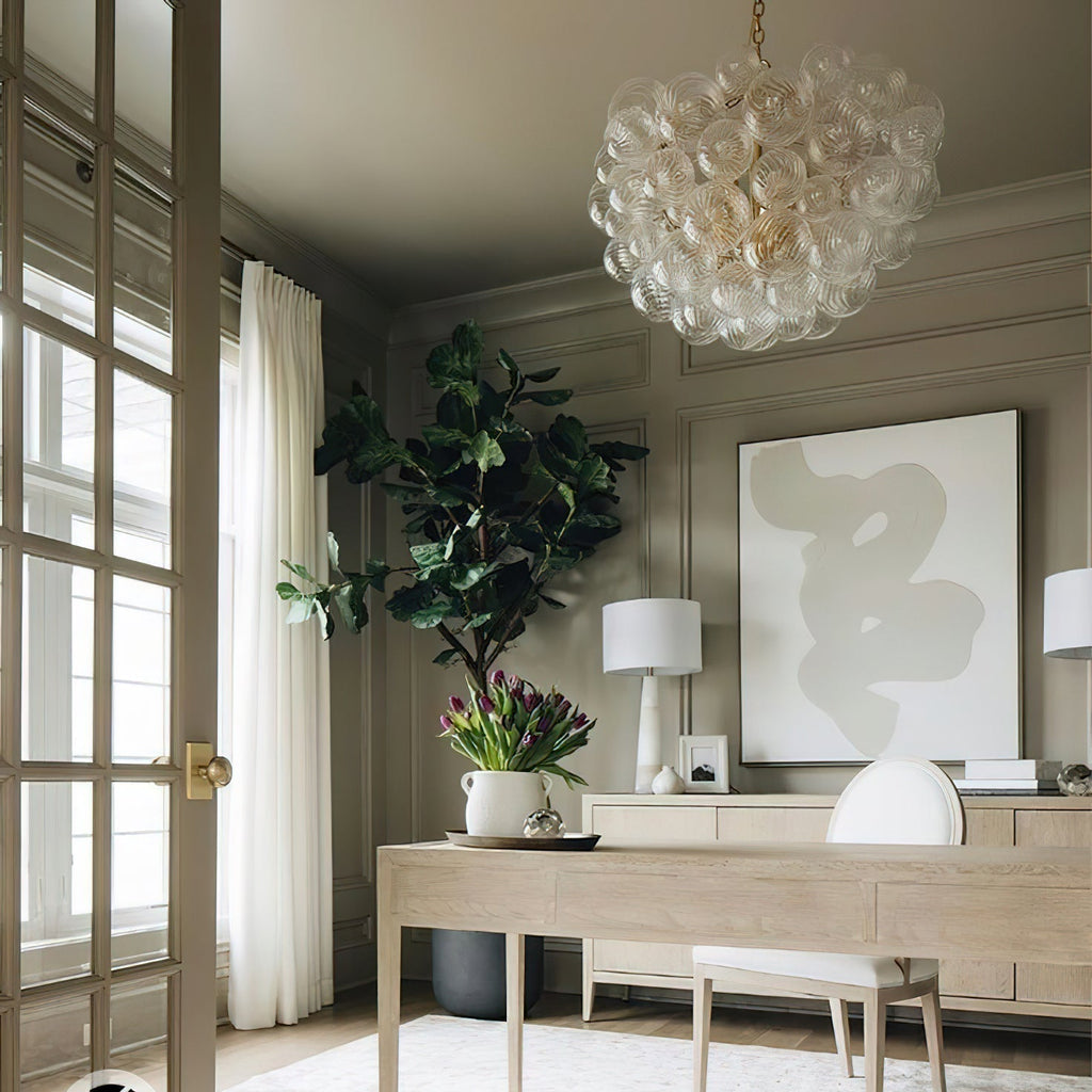 Aurora Chandelier Glass Ball Bubble Modern | ventumra