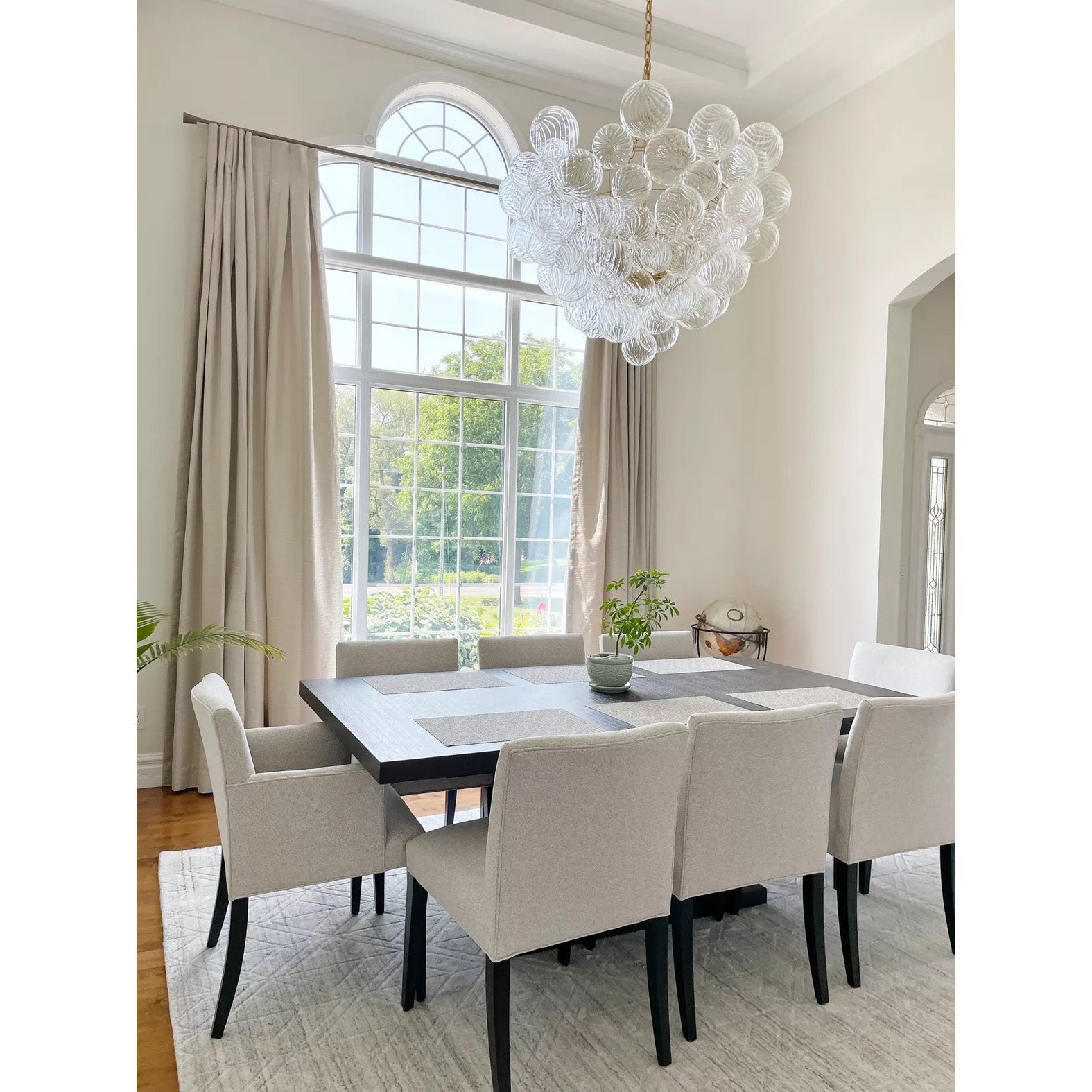 Aurora Chandelier Glass Ball Bubble Modern | ventumra