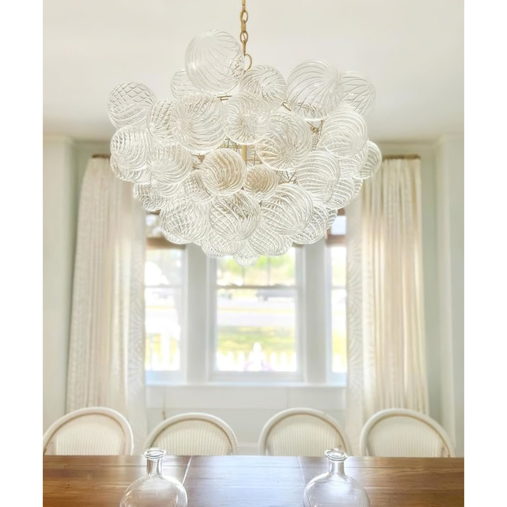 Aurora Chandelier Glass Ball Bubble Modern | ventumra