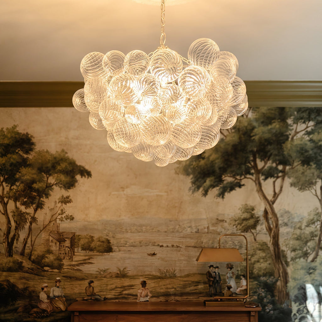 Aurora Chandelier Glass Ball Bubble Modern | ventumra