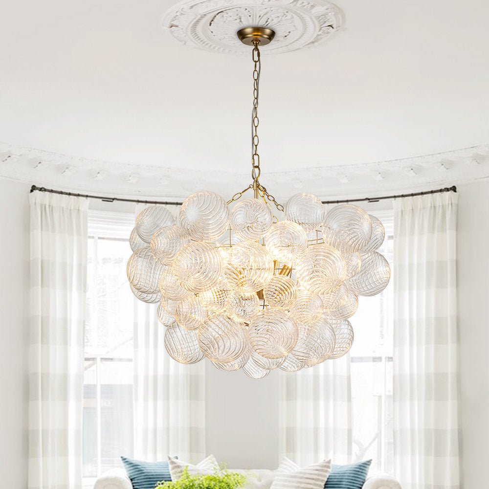 Aurora Chandelier Glass Ball Bubble Modern | ventumra