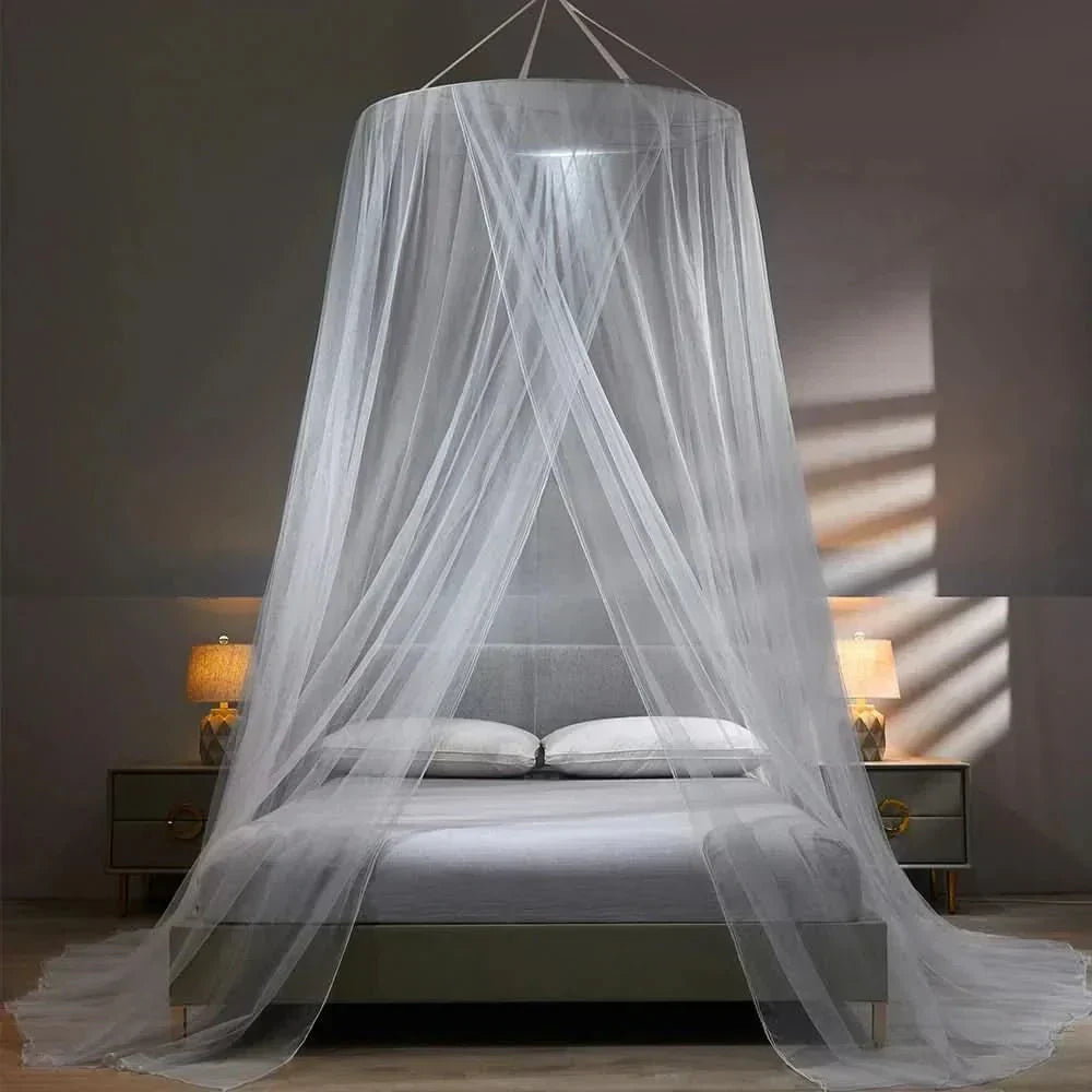 NightShield Foldable Insect Net — Pop-Up Spring Frame