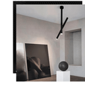 AstraArc Hanging Tube Pendant Light for Modern Interiors