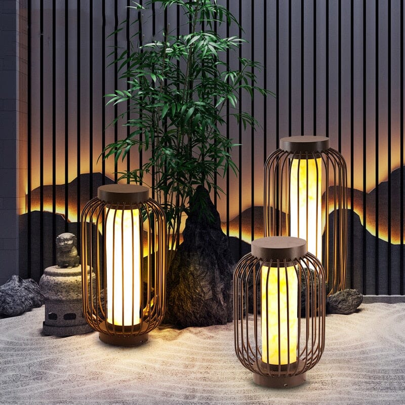 Lunara Cage Outdoor Lamps Waterproof Weatherproof Lighting
