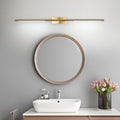 Aurelia Wall Vanity Lamp in Acrylic and Wrought Iron