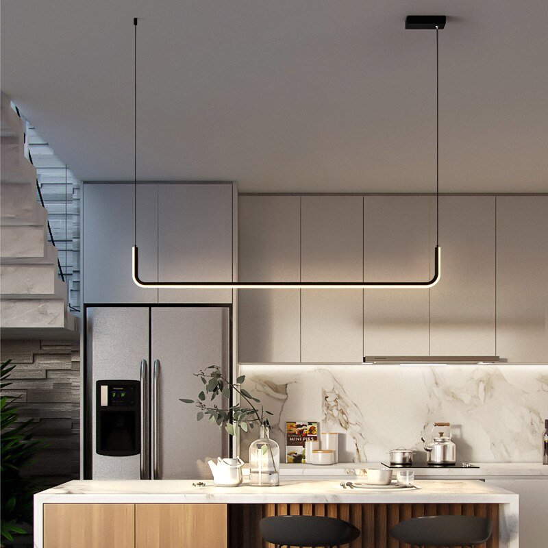 Luma Drift LED Pendant Light for Modern Living Spaces