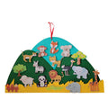 Interactieve vilten dierenversiering voor kinderen — creatief speelplezier