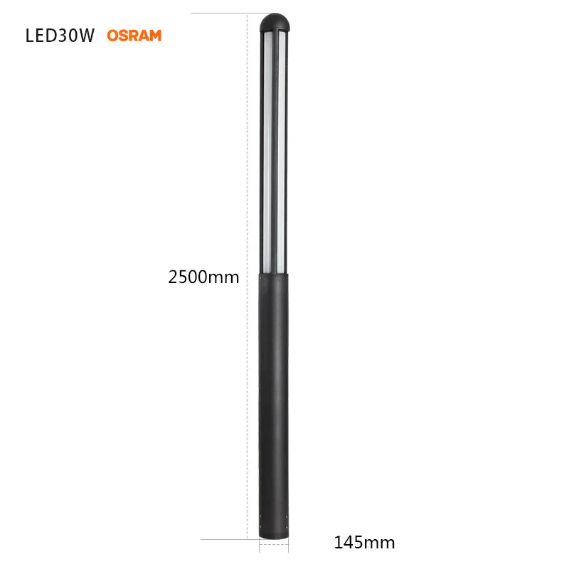Nexa IP54 Waterproof LED Courtyard Lamp With Acrylic Shade