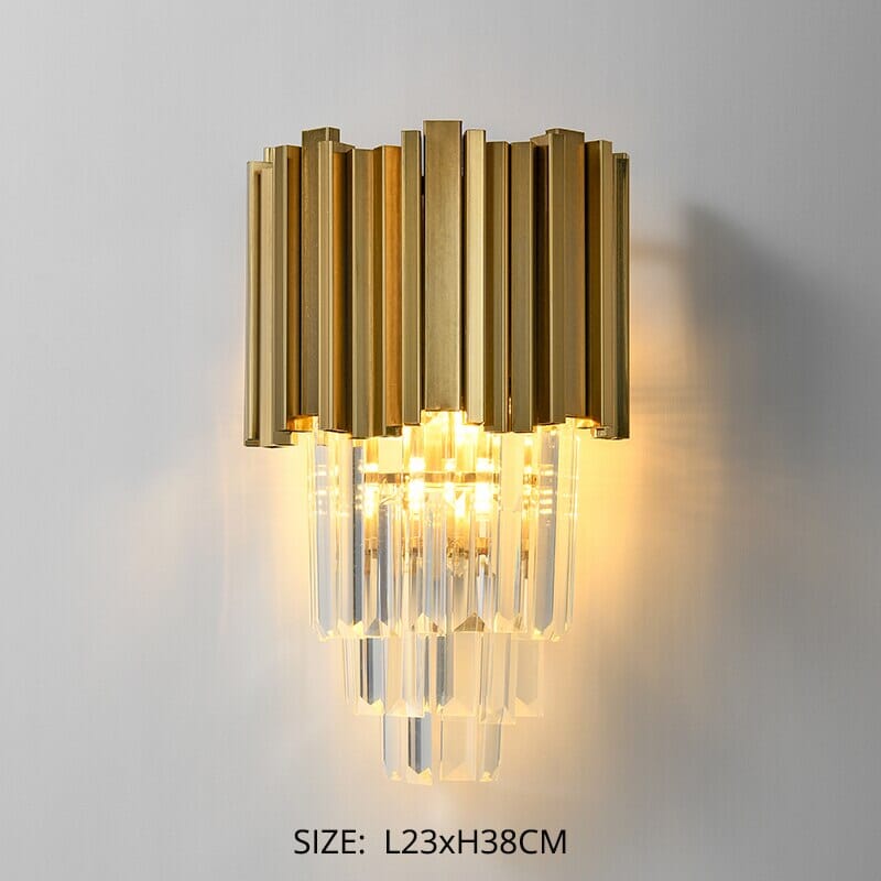 Regal Crest LED Wall Lamp for Elegant Homes and Restaurants