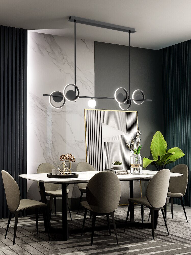 Ardent Twist Nordic LED Pendant Chandelier Sculptural Light