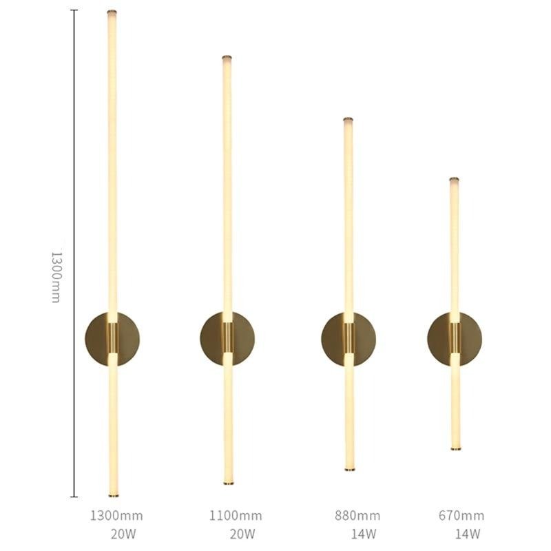 LumenSaber Wall Light Minimal Nordic LED Lamp For Hallways