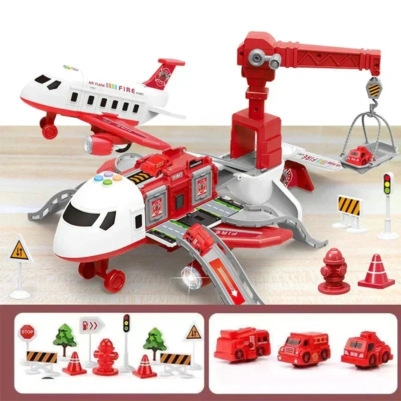 AeroNova Airplane Toy — Musical Tone, Stretching Deformation Design