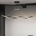 AstraTwist Minimalist Twisted Pendant Light for Modern Interiors