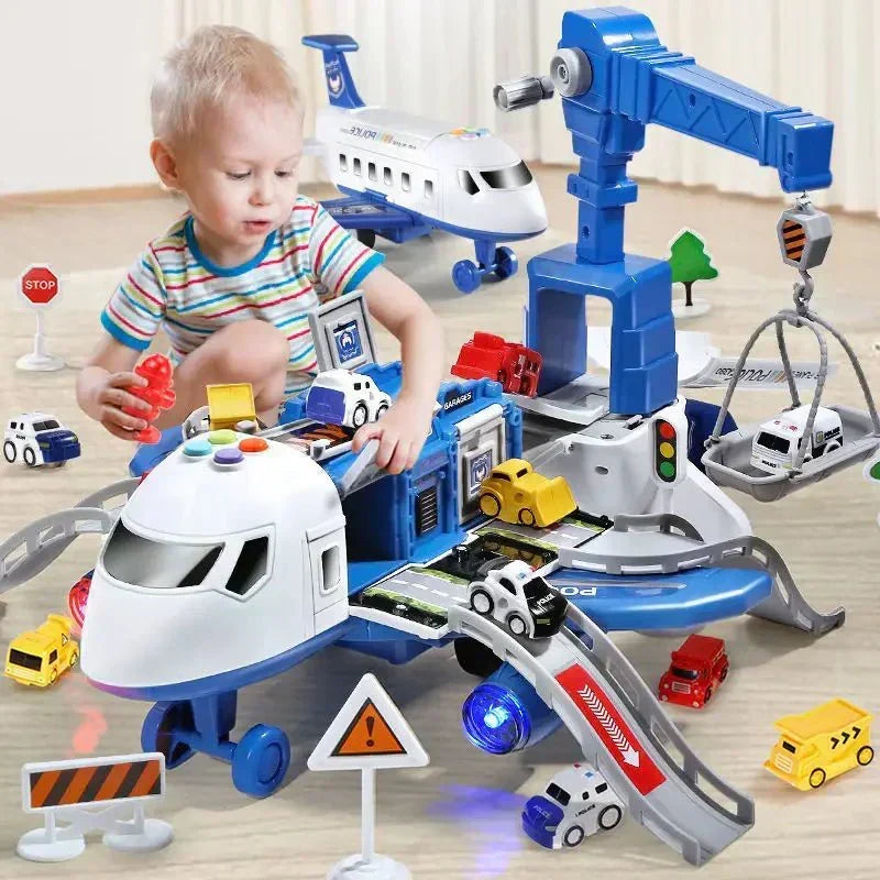 AeroNova Airplane Toy — Musical Tone, Stretching Deformation Design